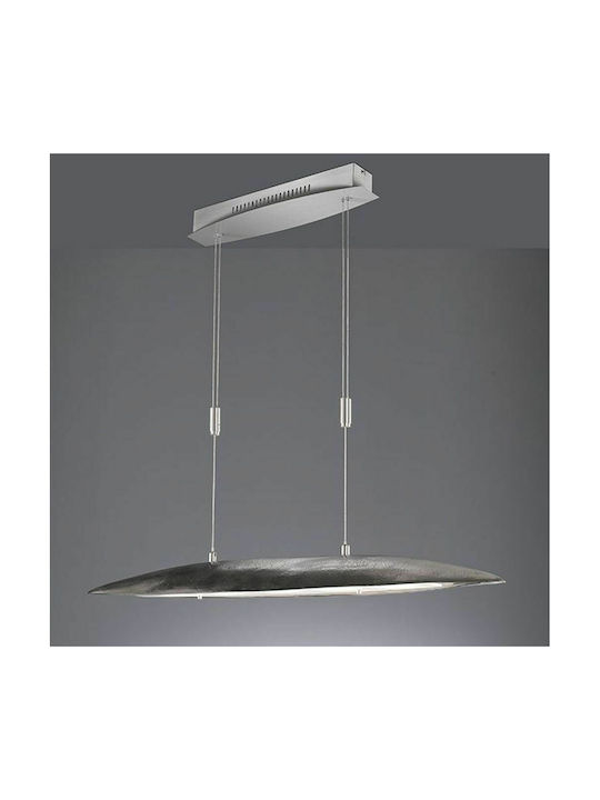 Fischer Honsel Pendant Light LED Rail Silver