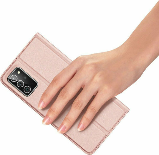 Dux Ducis Skin Pro Wallet Δερματίνης Ροζ Χρυσό (Galaxy Note 20)