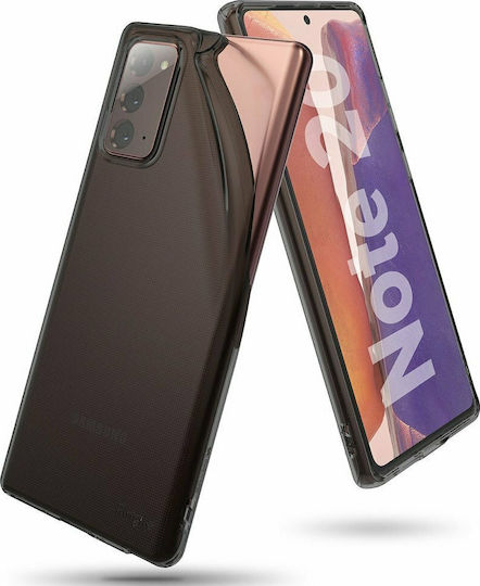 Ringke Air Back Cover Σιλικόνης 1.2mm Μαύρο (Galaxy Note 20)