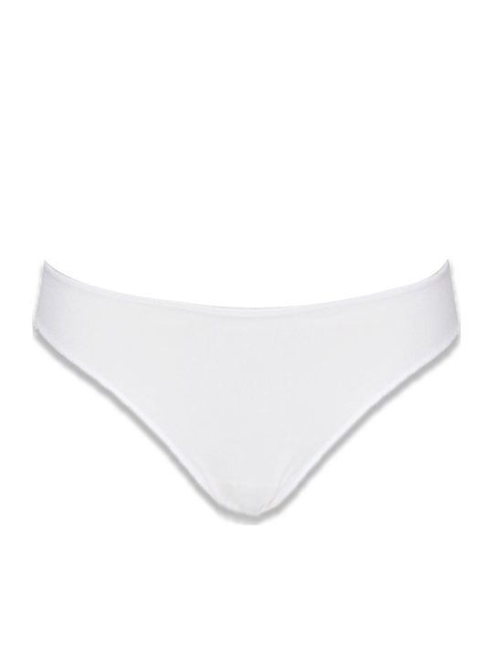 Miss Βαμβακερά Women's Brazil 2Pack Seamless White