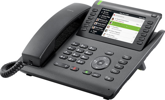 Siemens OpenScape Desk Phone CP700 Cu fir Telefon IP Negru