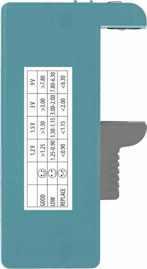 Emos N0322 Ψηφιακό Battery Tester με Πτυσσόμενη Υποδοχή