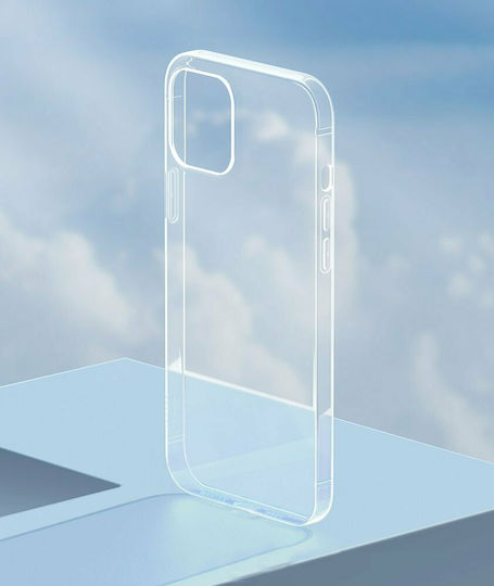 Baseus Simple Back Cover Σιλικόνης Διάφανο (iPhone 12 / 12 Pro)