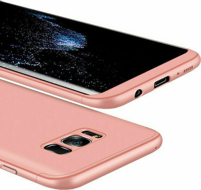 360 Full Body Silicone Durable Rose Gold (Galaxy S8)