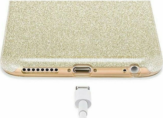 Shining Back Cover Σιλικόνης Χρυσό (Huawei Y7 2019 / Y7 Prime 2019)