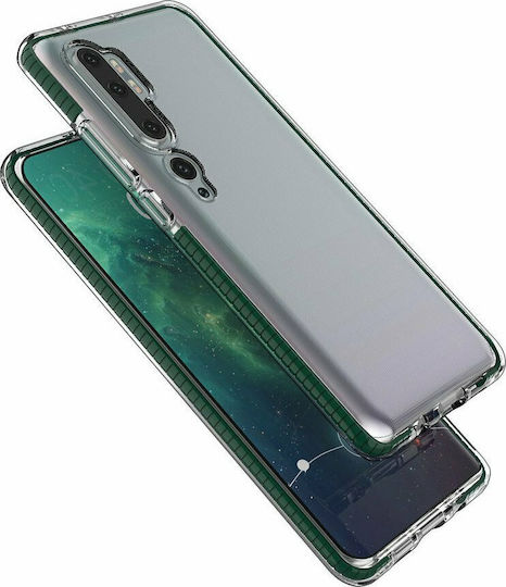 Hurtel Spring Case Задна корица Силикон 1мм Черен (Xiaomi Mi Note 10 / Mi Note 10 Pro)