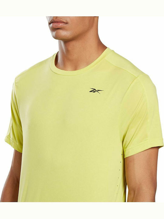 United By Fitness Perforated Athletic T-shirt Chartreuse