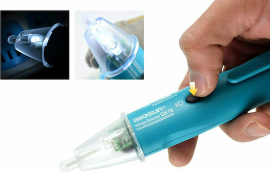 E-Sun Ανιχνευτής Τάσης GK-16 AC με Εύρος Μέτρησης 5 - 1000V
