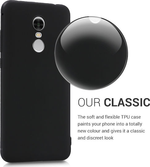 KWmobile TPU Back Cover Σιλικόνης Μαύρο (Redmi 5 Plus)