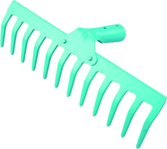 Martin 36449 Gartenrechen Bogenharke Metallisch mit 16 Zähnen