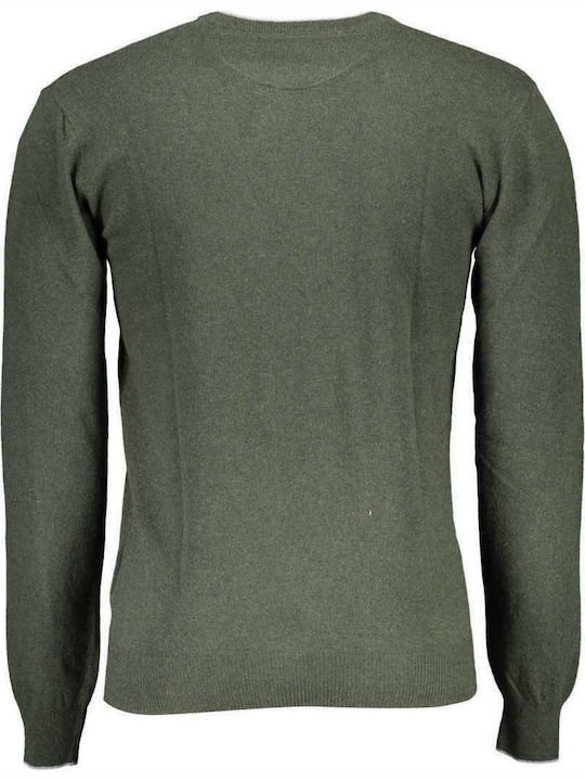 U.S. Polo Assn. Men's Long Sleeve Sweater Green