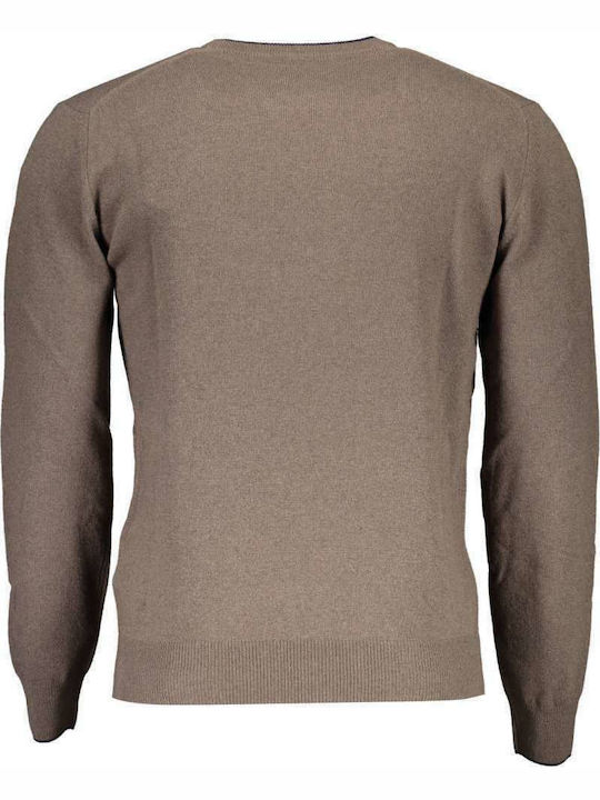 Harmont & Blaine Men's Long Sleeve Sweater Brown HRE007030187-213