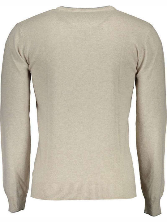 U.S. Polo Assn. Men's Long Sleeve Sweater Beige