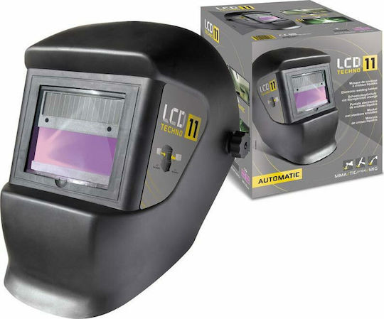 GYS LCD Techno 11 Câmp Vizual 98x35mm Negru