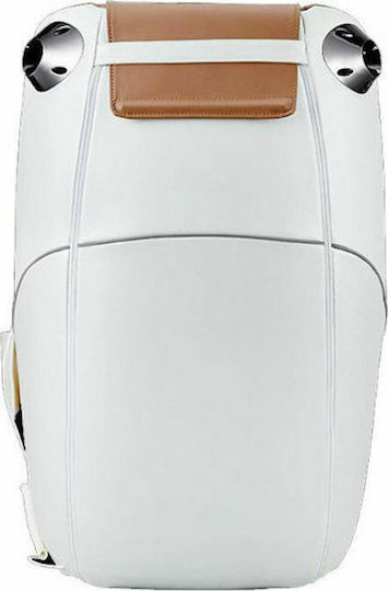 Circ Relaxsessel Friseurwaschbecken mit Fußhocker aus Kunstleder Rosa 21.6x37x39cm