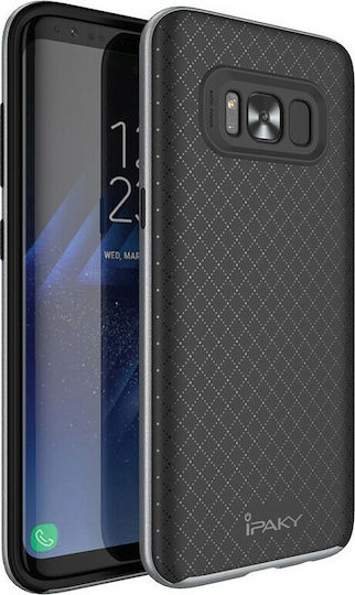 iPaky Ipaky Hybrid Back Cover Πλαστικό Γκρι (Galaxy S8)