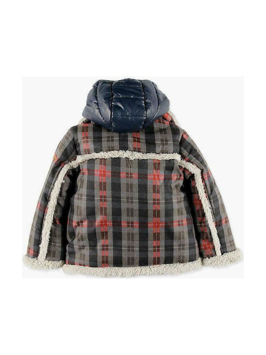 Boboli Kids Casual Jacket short Hooded Multicolour