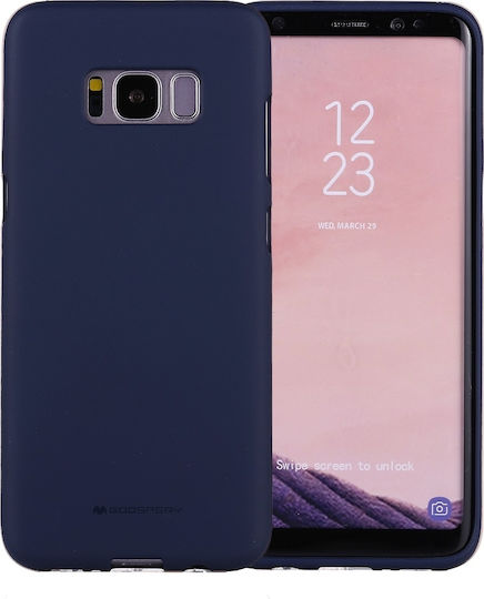 Mercury Soft Feeling Back Cover Σιλικόνης Μπλε (Galaxy S8+)
