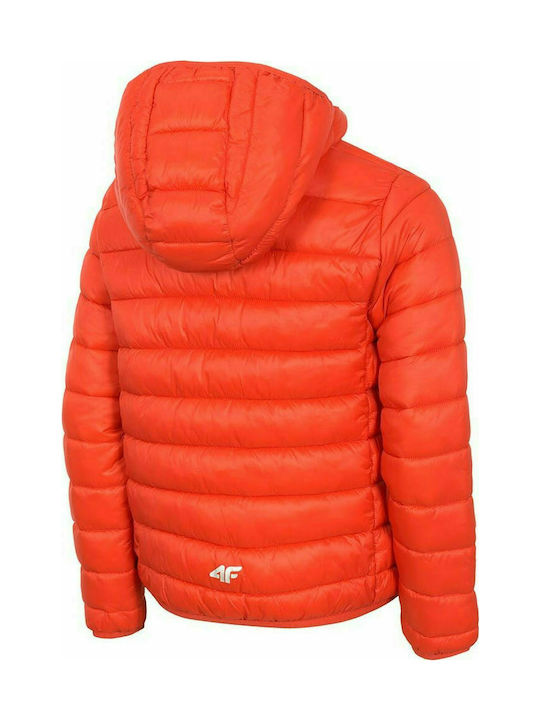 4F Kids Sports Jacket short Hooded Red