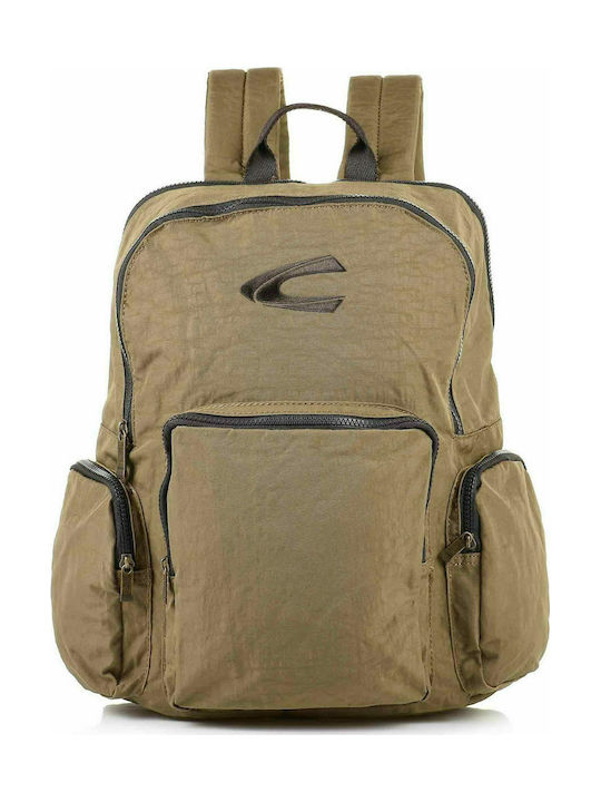 Camel Active Travel Fabric Backpack Beige 21lt