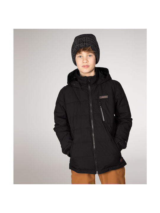 Protest Kids Casual Jacket short Hooded Black