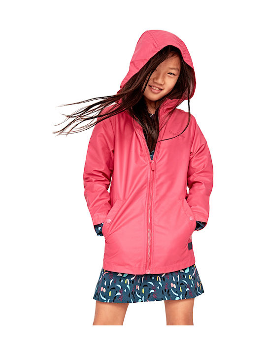 Pepe Jeans Kids Casual Jacket short Hooded Fuchsia Andreas