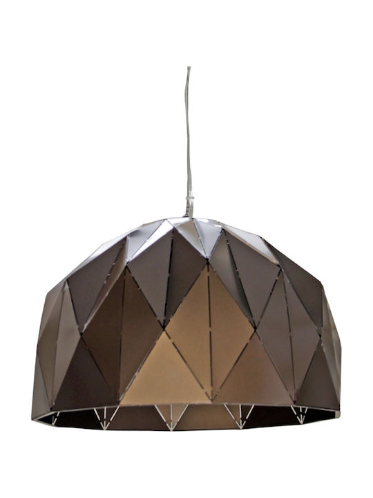 Ravenna Edmond 46 Pendant Light Single-Light for Socket E27 Brown