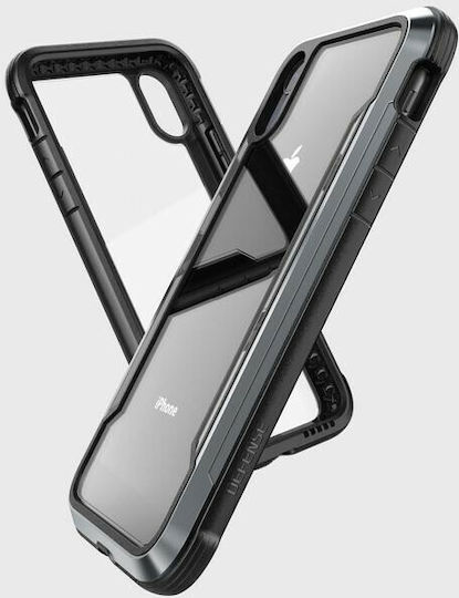 X-Doria Defense Shield Задна корица Пластмаса Черен (iPhone XS Max)