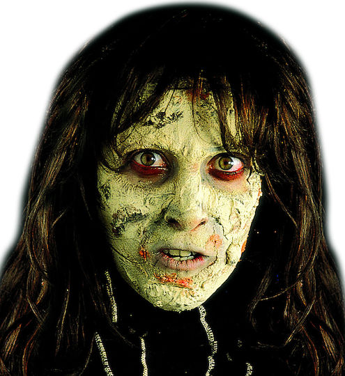 Carnival Face Painting for Halloween Horrible Skin 7.2ml Green
