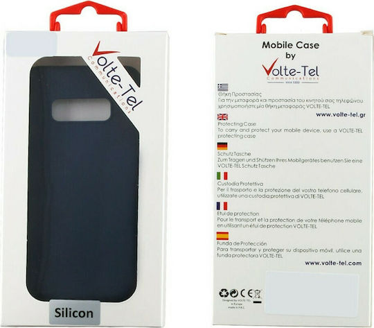 Volte-Tel Silicon Tpu Umschlag Rückseite Silikon Blau (Galaxy S10e)