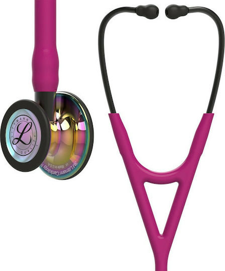 3M Littmann Cardiology IV Finish Cardiology Adults Non Chill Double Head Stethoscope Fuchsia