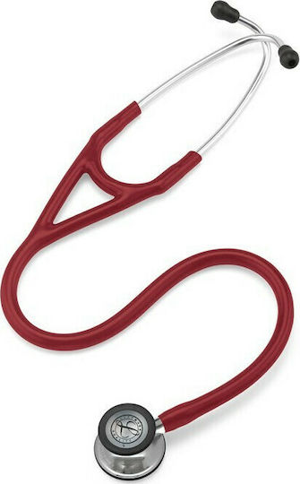 3M Littmann Cardiology IV Cardiology Adults Non Chill Double Head Stethoscope Burgundy