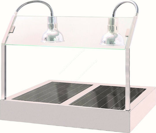 North Heating Buffet Lamp for Buffet with Power 1350W and Dimensions 75x60x69cm Kos 2