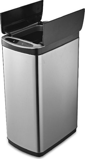 Delta Cleaning Metallic Waste Bin 30lt with Motion Sensor Inox