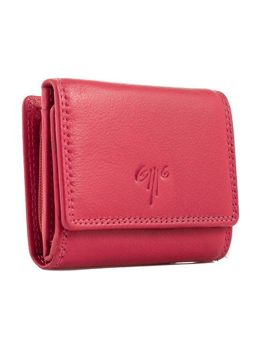 Kion 335 Small Leather Women's Wallet Fuchsia