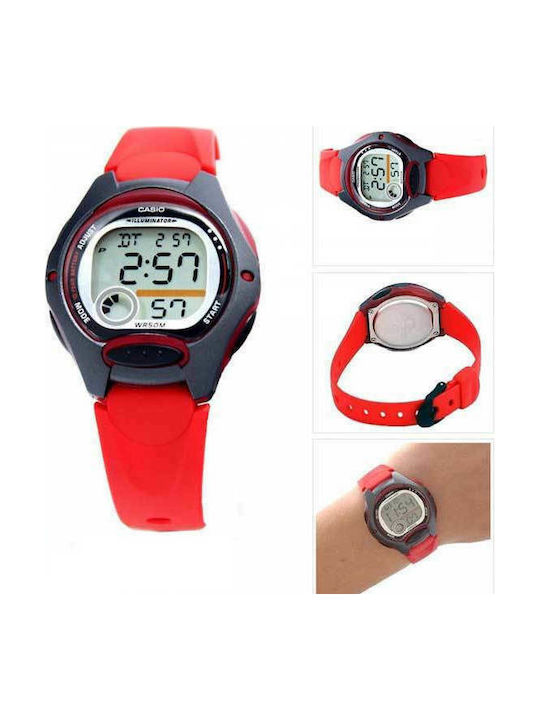 Casio Rubber Strap Red 19mm