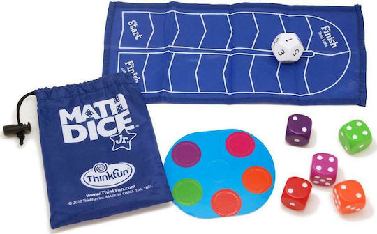 Επιτραπέζιο Παιχνίδι Math Dice Jr για 2+ Παίκτες 6+ Ετών (EN) Think Fun