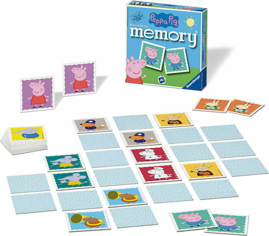Επιτραπέζιο Παιχνίδι Peppa Pig Memory για 2+ Παίκτες 4+ Ετών (EN) Ravensburger