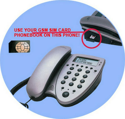 Topcom Phonemaster 180 Ενσύρματο Τηλέφωνο Γραφείου Γκρι