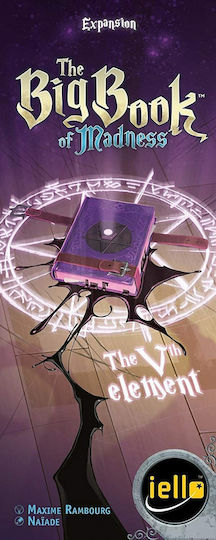 Game Expansion The Big Book of Madness: The Vth Element for 2-5 Players 12+ Years Old (EN) Iello