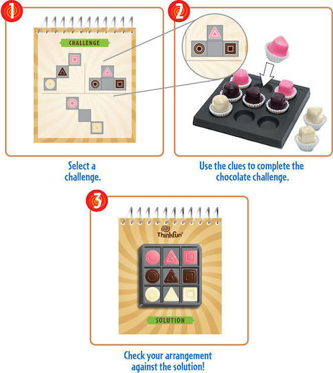 Board Game Chocolate Fix for 1+ Players 8+ Years Old (EN) Think Fun