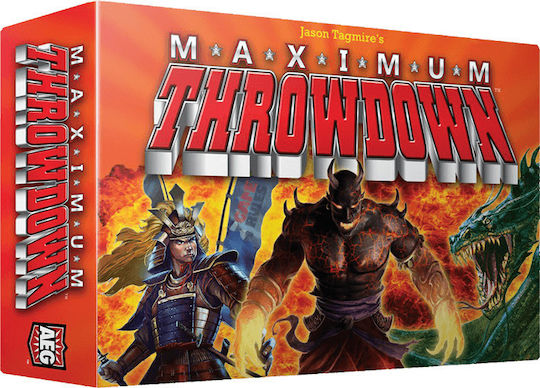 Επιτραπέζιο Παιχνίδι Maximum Throwdown για 2-6 Παίκτες 12+ Ετών Alderac