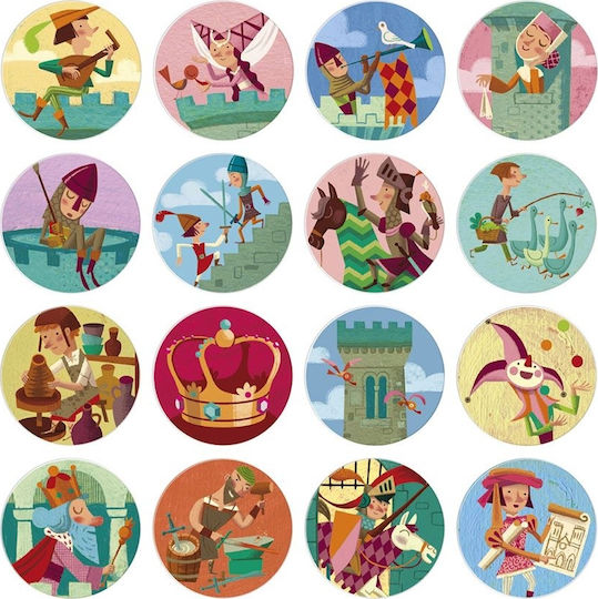 Brettspiel Medieval Times für 2-4 Spieler 3+ Jahre (EN) Londji