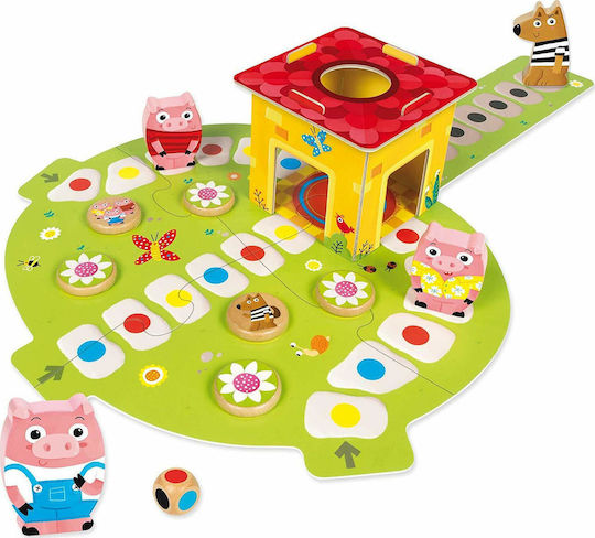 Επιτραπέζιο Παιχνίδι Little Pigs Game για 2-4 Παίκτες 2+ Ετών (EN) Goula