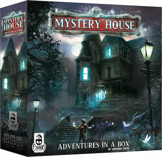 Board Game Mystery House Adventures in a Box for 1-5 Players 14+ Years Old (EN) Cranio Creations