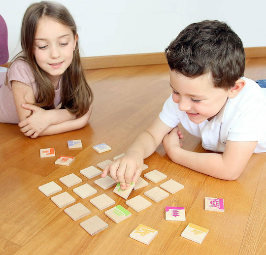 Board Game Ντόμινο Του Κόσμου for 1-4 Players 4+ Years Old (EN) Milaniwood