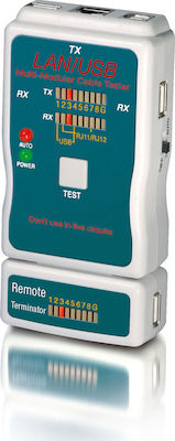 Equip Network Cable Tester USB / RJ11 / RJ12 / RJ45 129964