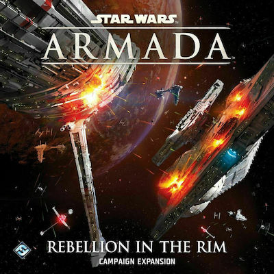 Разширение на играта Star Wars Armada Rebellion in the Rim за 2 играчи 14+ години Fantasy Flight