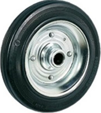 Ruotec 502.000.003.100 Ρόδα Βιομηχανική Μαύρη 100x26mm