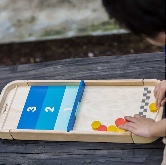 Board Game Παιχνίδι με δίσκους 2 σε 1 for 1-2 Players 3+ Years Old (EN) Plan Toys